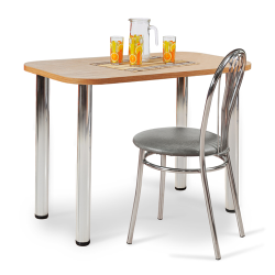 Стол обеденный (1000 закр 28) ПВХ 