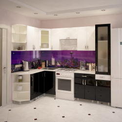 Вена 1,5 МВ + шкаф комбинированный МВ (пенал) 