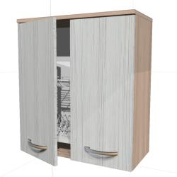 МКМС-60 ДМ Настенный шкаф с посудосушителем 