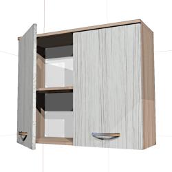 МКМП-80 ДМ Настенный шкаф с одной съёмной полкой 