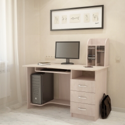 Стол компьютерный - 02 (Без надставки) 